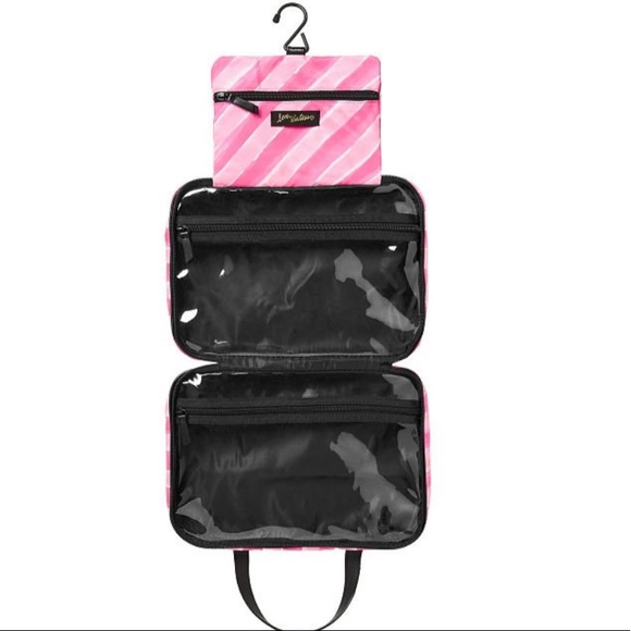 SALE🎉VS MAKEUP BAG LOGO JETSETTER LOGO SIGNATURE - Picture 2 of 4